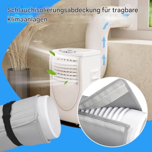 Isolation pour tuyau de climatisation contre la chaleur extérieure - 3