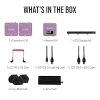 RØDE Wireless GO (Gen 3) – Kompakter kabelloser Mikrofon – Kristallklarer Klang, 32-Bit Float Aufnahme, automatische Pegelregelung, für Telefone, Kameras und Computer (Flieder) – Ansicht 9