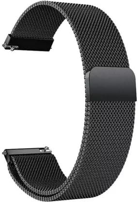 Sacriti Luxury Stainless Steel Chain Strap Black 20mm for Galaxy Watch Strap 20 mm Metal Watch Strap (Black) (B0C9HJQHQ7) Amazon Price History, Amazon Price Tracker