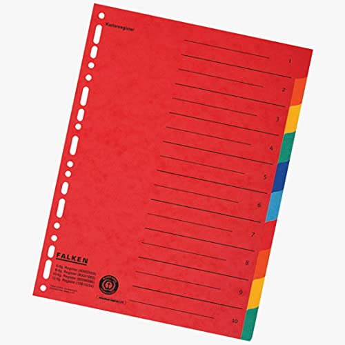 Indice in cartone originale Falken extra largo per...