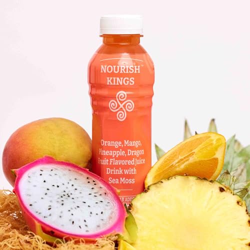 Nourish Kings- Sea Moss drink with Dragon Fruit Mango Pineapple