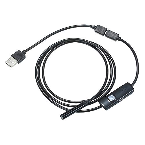 DECDEAL 7 MM 6 LED Lente Endoscópio IP67 À Prova D 'Água Inspeção Endoscópio Tubo de Cobra Fio Câme