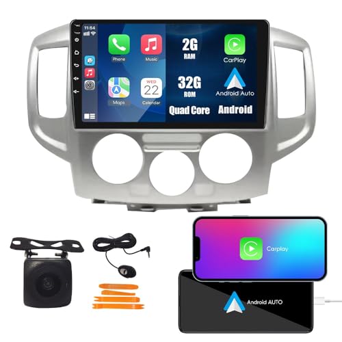 Kunfine Car CarPlay Android Auto Navigation Stereo GPS Radio Reverse Camera Display 9