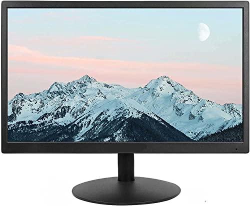 CHIST-19Hd 18.5 Inch (46.99 Cm) Led Monitor with Supporting Hdmi, Vga Input, Hd 1366 X 768 Pixels, 16.7M Colors, Glossy Panel, Slim Design & Wall Mountable, Black