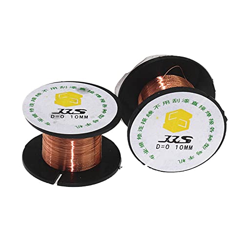 5pcs 0.1MM Copper Solder Soldering Welding Cellphone Repair PPA Enamelled Reel Wire