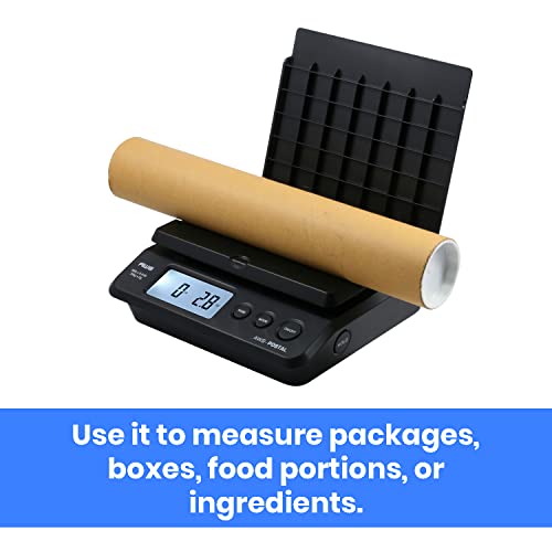 Digital Shipping Postal Scale, Package Postage Scale 55Lbs. X 0.01Lbs. (Black), Ps-25 #TOP6