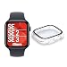 Produktbild Displex 10H Panzerglas für Apple Watch SE(2/3) (40mm), Full Body Schutz, IP68 Wasserdicht, transparent, Rundum Displayschutz, Snap-On Montage, Premium Smartwatch Glass Full Body All-in-One-Protector