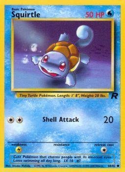 Pokemon - Squirtle (68) - Team Rocket