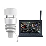 ECOWITT Wittboy Pro Weather Station HP2564, Includes 7 Inch HP2560 TFT Display Console and WS90 Outdoor Solar Powered Weather Sensor, Supports WU/WeatherCloud/Wow/Ecowitt Servers, 433 MHz