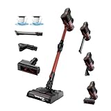 LRF-yxkj Aspira E Lava Pavimenti Casa 5 in 1 Portatile, 200ml Serbatoio dell’acuqa Lava E Asciuga Pavimenti per Pavimento Tappeti Animali e Gli Interni Delle Auto