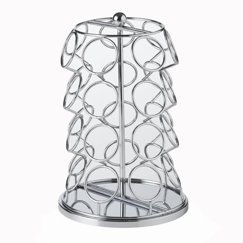 Starfrit Heritage Coffee Pod Capsule Carousel - Holds up to 28 Keurig K-Cups Pods - Spins 360-Degrees - Lazy Susan Platform - Silver by Starfrit - Image 2