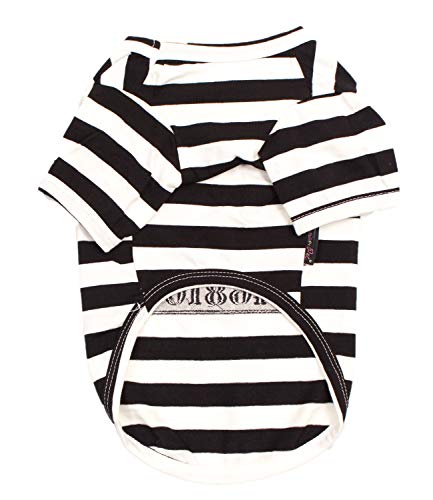 Parisian Pet - Furry Inmate - Prisoner Costume For Dogs | Funny Halloween Outfit For Pets | Size - L #TOP1