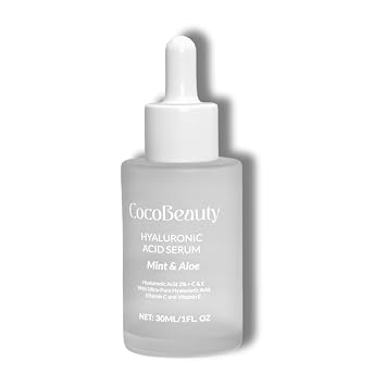 COCOBEAUTY - Hyaluronic Acid Serum for Face Hydrating Skincare with Pure Hyaluronic Acid Anti-Aging & Moisturizing Facial Serum for Plump, Smooth Skin