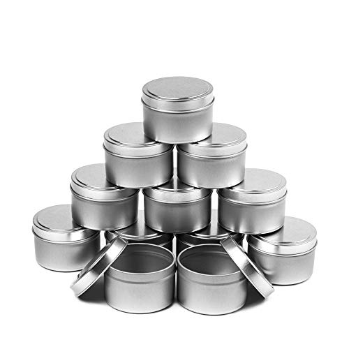 CandleScience Small Candle Tin, 12 Piece [4 oz.]