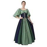 Helluva Boss Women's Medieval Renaissance Costume Cosplay Over Dress Halloween Vampire Bride Costumes Dress For Women