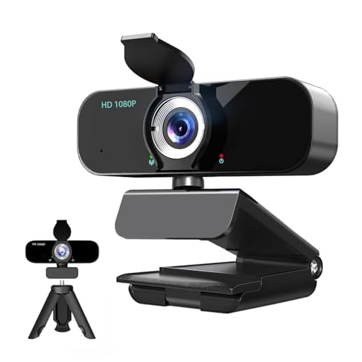 Full HD Webcam with Noise-Canceling Mic