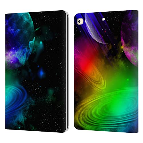 Étui portefeuille Haroulita Espace pour Apple iPad 9.7 2017 2018