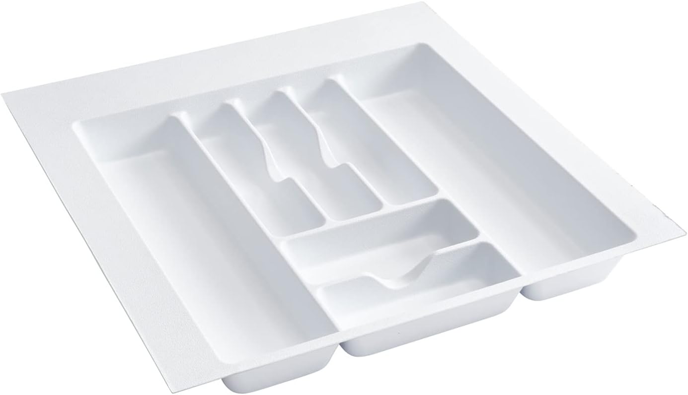 Rev-A-Shelf - CT-4W-52 - Extra Large White Cutlery Tray Drawer Insert