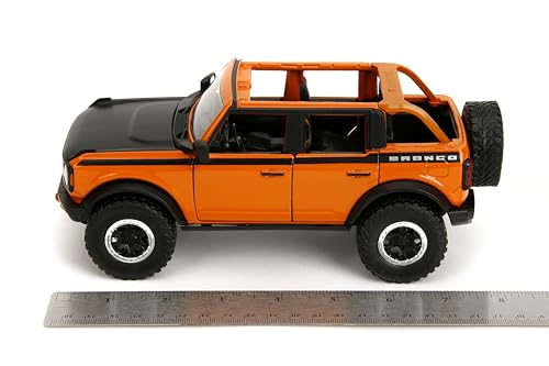 Jada Just Trucks 1:24 Ford Bronco Die-Cast Con Porta Neumáticos miniatura 3