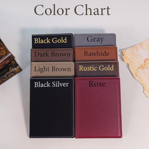 Custom Leather Passport Holder – Personalized Travel Wallet for Men & Women – Slim Passport Cover & Card Slots4