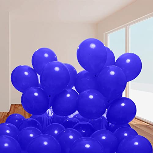 Image of 300 Pack Royal Blue Balloons 12 inch Blue Latex Party Balloon Bulk for Various Party Events Decorations
