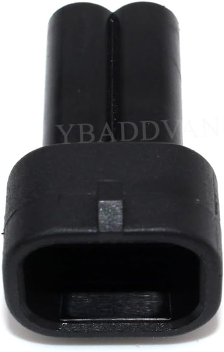 2 Way Male Electronic Fuel Injector Connector for T oyota - (Color Name: Black)