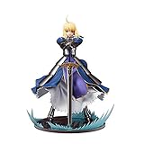 Ntjsmc Anime, Fate stay night Unlimited Blade Works Rey de Caballeros Sable Escala 1/7 PVC Figura de Acción Figuras Coleccionables Juguete Regalo de Navidad