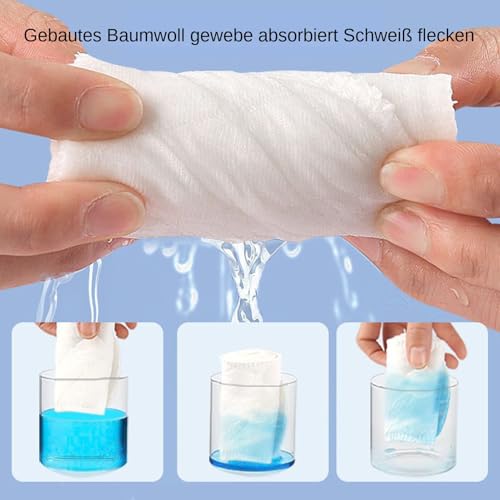Protector absorbente para sujetador de algodón premium, discos reutilizables de alta suavidad 6