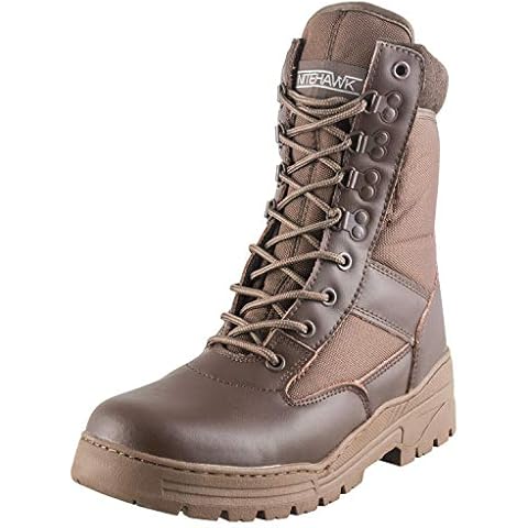 NITEHAWK Brown Army Patrol Boots - SIZE 6 Cover