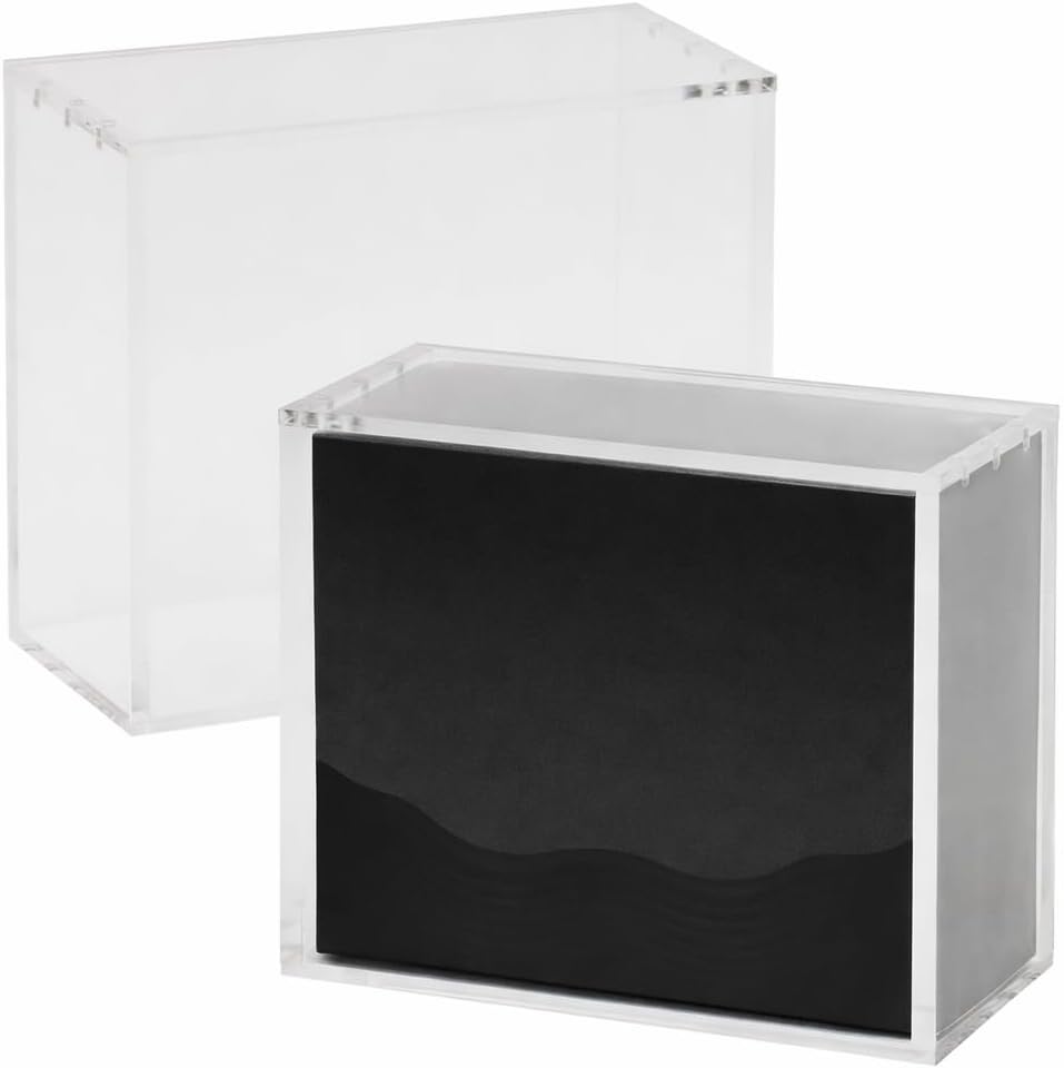 Display Case for Pokemon Elite Trainer Box, Acrylic Display Box, Collector Box with Easy Magnetic Lid, Display Cases for Collectibles, Box Not Included