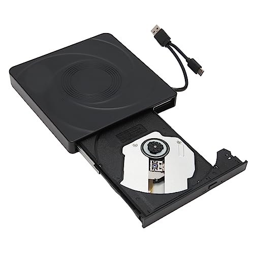 【C】DVD External CD DVD Drive USB 3.0 Type-C, Portable CD/DVD +/-RW