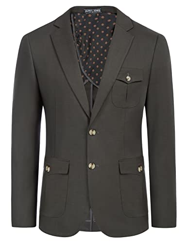 PJ PAUL JONES Men's Linen Blend Sport Coat #TOP13