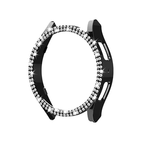 【KOOLRIVER】スマートウォッチ保護ケース・Galaxy Watch 6用 ケース 耐衝撃 カバー 可愛い/かわいい/きらきら ラインストーン エレガント 保護ケース/カバー ギャラクシーウォッチ6 40mm 耐衝撃ケース/カバー 単色/クリア ハー