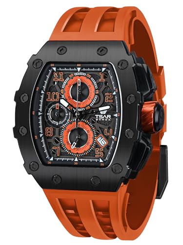 Image of TSAR BOMBA Mens Watch for Men Waterproof Men's Wrist Watches Gift for Men