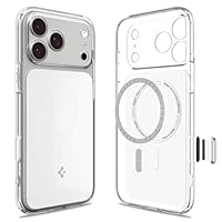 Spigen Cover per iPhone 17 Pro, Ultra Hybrid T MagFit, Compatibile con MagSafe [Tecnologia...