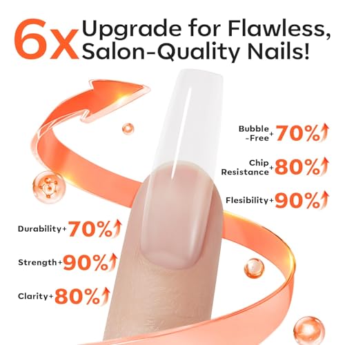Image of modelones Gel Top Coat, 100ml No Wipe Extra Glossy Gel Nail Polish Long-Lasting High Gloss Bulk Salon Grade Top Coat Refill Clear Nail Polish, for Nail Techs, Manicure Stores & DIY