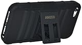 Amzer Rugged Hybrid Kickstand Case Cover for iPhone 5C - Retail Packaging
