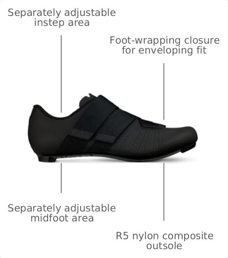 Amazon.com: Fizik Tempo Powerstrap R5, Innovative Cycling Shoes