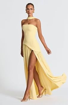 Winaiwi Strapless Chiffon Bridesmaid Dresses with Scarf Ruched Long Prom Dress with Slit, Blue, 28 Plus : Amazon.ca: Clothing, Shoes & Accessories Winaiwi Strapless Chiffon Bridesmaid Dresses with Scarf Ruched Long Prom Dress with Slit, Blue, 28 Plus : Amazon.ca: Clothing, Shoes & Accessories