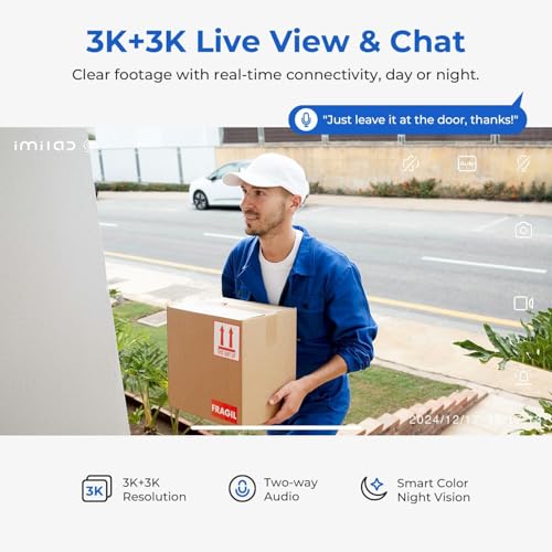 Save 30% Off IMILAB EC6 Dual 3K Plug-in Security Camera - Image 5