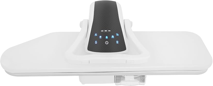36" Large Steam Iron Press with LED Touch Screen, Professional Iron Press Machine Steam Press with 5 Fabric Settings & Steam Burst Function for Home Business White