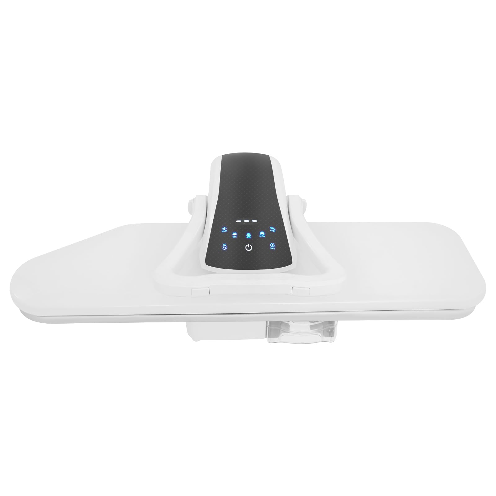 36" Large Steam Iron Press with LED Touch Screen, Professional Iron Press Machine Steam Press with 5 Fabric Settings & Steam Burst Function for Home Business (White)