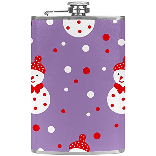 Flasque pour liqueur violette avec entonnoir pour boisson de camping - 2