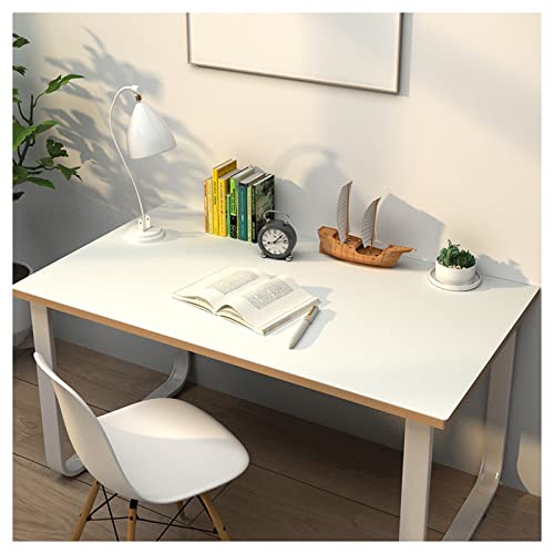 Alfombrilla Ratón Grande de Cuero, Tapete Mesa Escritorio para Escribir, Escritorio Estera de Protección, Alfombrilla Cubre Mesa Oficina, Mantel de Escritorio Antimanchas, (Size:60*120cm,Color:Blanco)