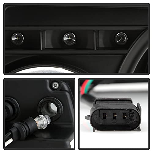 Aftermarket For 2001-2011 Ford Ranger 1Pc Projector Headlights Headlamps Led Halo #TOP2