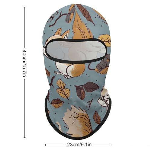 Balaclava con Estampado de Libro de Dachshund Máscara Facial Divertida para Ciclismo y Motociclismo para Hombres y Mujeres miniatura 2