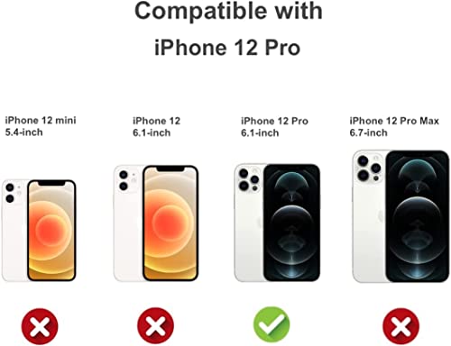 Image of JGD PRODUCTS for iPhone 12 Pro Premium Transparent Hybrid Soft Slim Dust Proof Back Case Cover with Camera Protection