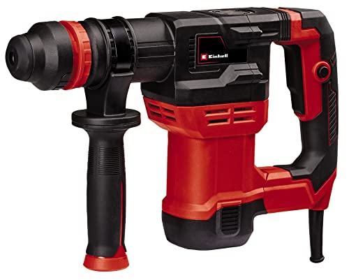 Einhell Abbruchhammer TE-DH 5 (5 J, SDS-plus-Werkzeugaufnahme, schwingungsgedämpfter Handgriff, flexibel einstellbarer Zusatzhandgriff, inkl. E-Box)