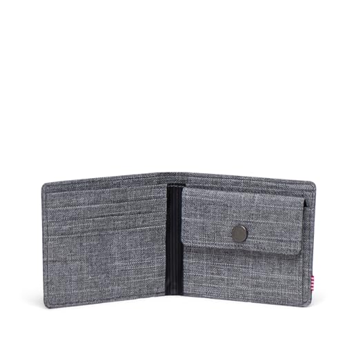 Image of Herschel Supply Co. Roy Coin Wallet, Raven Crosshatch, Standard