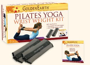 Golden Earth Pilates Yoga Wrist Weight Workout DVD